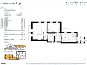 Prodej bytu 4+kk, Špindlerův Mlýn - Bedřichov, 103 m2