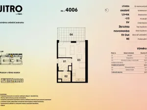 Prodej bytu 1+kk, Praha - Vršovice, Litevská, 42 m2