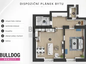 Pronájem bytu 2+kk, Praha - Vinohrady, Orlická, 71 m2