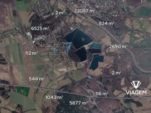Prodej podílu lesa, Poděbrady, 2492 m2