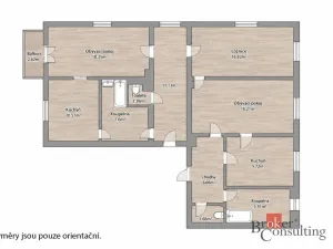 Prodej atypického bytu, Mariánské Lázně - Úšovice, Šafaříkova, 102 m2