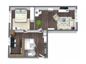 Prodej bytu 2+1, Ostrava - Poruba, Liptaňské náměstí, 54 m2