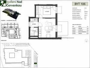 Pronájem bytu 2+kk, Mladá Boleslav, Nad Červenkou, 37 m2