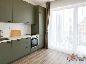 Pronájem bytu 1+kk, Brno - Trnitá, Křenová, 28 m2