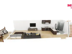 Pronájem rodinného domu, Horní Bříza, Krátká, 51 m2