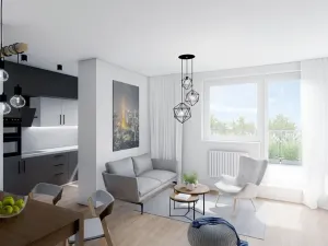 Prodej bytu 2+kk, Milovice, 54 m2