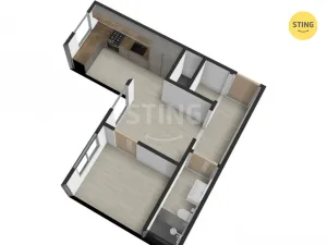 Prodej bytu 2+kk, Žďár nad Sázavou, Nádražní, 41 m2