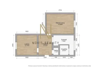 Pronájem bytu 2+1, Bor, Borská, 51 m2
