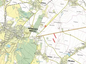 Prodej pole, Heřmanův Městec, 4433 m2
