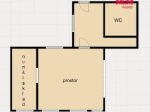 Pronájem obchodního prostoru, Rychnov nad Kněžnou, Havlíčkova, 100 m2