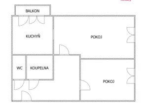 Prodej bytu 2+1, Cheb, Kasární náměstí, 54 m2