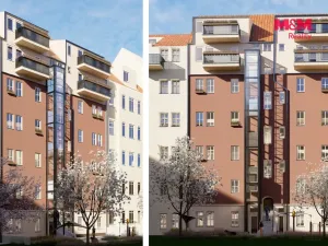 Prodej bytu 2+kk, Praha - Smíchov, Grafická, 86 m2