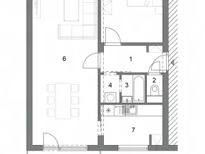 Prodej bytu 2+1, Ostrava, Gajdošova, 78 m2