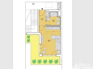 Pronájem bytu 1+kk, Praha - Vinohrady, Korunní, 27 m2