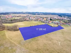 Prodej pozemku pro bydlení, Újezd u Boskovic, 17205 m2