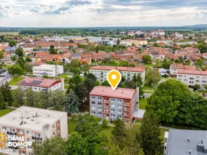 Pronájem bytu 2+1, Uherský Ostroh - Ostrožské Předměstí, Sídliště, 54 m2