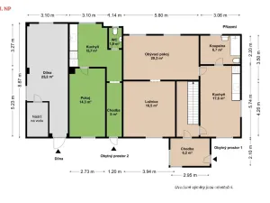 Prodej chalupy, Dolní Olešnice, 190 m2