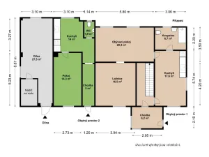 Prodej chalupy, Dolní Olešnice, 190 m2