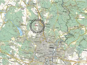 Prodej podílu komerčního pozemku, Brno, 3700 m2