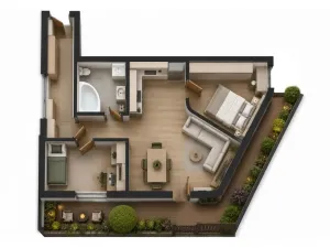 Prodej bytu 3+kk, Horoměřice, Velvarská, 57 m2