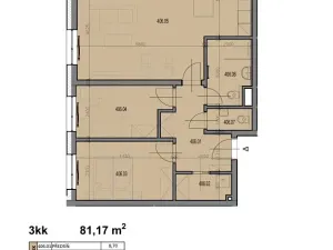 Prodej bytu 3+kk, Plzeň, V Malé Doubravce, 87 m2