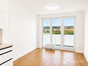 Pronájem bytu 2+kk, Praha - Vysočany, Pod Harfou, 49 m2