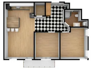 Prodej bytu 3+kk, Vochov, 66 m2