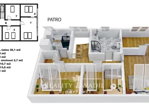Pronájem rodinného domu, Praha - Pitkovice, Žampiónová, 190 m2