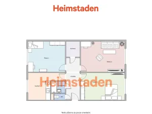 Pronájem bytu 3+1, Český Těšín, Slezská, 76 m2