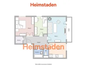 Pronájem bytu 3+1, Havířov - Šumbark, Petřvaldská, 69 m2