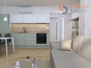 Prodej bytu 1+kk, Bavory, 48 m2