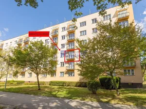 Prodej bytu 3+1, Pardubice, Stavbařů, 64 m2