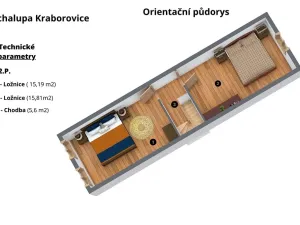 Prodej chalupy, Kraborovice, 82 m2