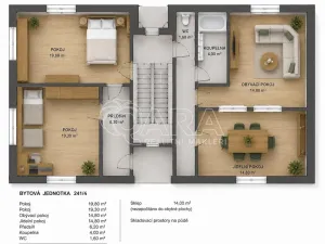 Prodej bytu 3+kk, Jílové u Prahy, 83 m2