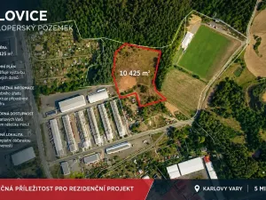 Prodej pozemku pro bydlení, Dalovice, Botanická, 10425 m2