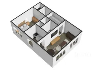 Prodej bytu 2+1, Praha - Kobylisy, Šimůnkova, 46 m2
