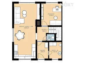 Prodej rodinného domu, Staré Hodějovice, Krátká, 124 m2