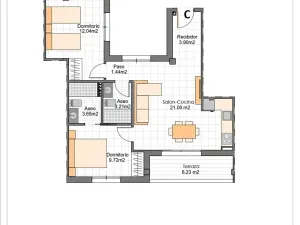 Prodej bytu 3+kk, San Pedro del Pinatar, Španělsko, 71 m2
