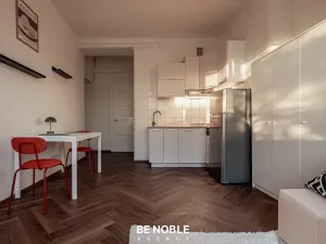 Pronájem bytu 1+kk, Praha - Holešovice, Tovární, 33 m2