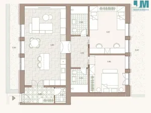 Prodej bytu 3+kk, Býchory, 112 m2