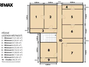Prodej vícegeneračního domu, Zemětice - Čelákovy, 735 m2