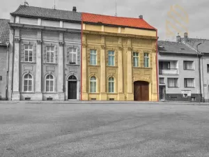 Prodej vícegeneračního domu, Kostelec nad Labem, nám. Komenského, 454 m2
