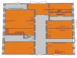 Pronájem kanceláře, Beroun, 200 m2