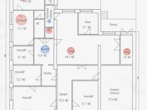Pronájem obchodního prostoru, Chrudim - Chrudim II, Topolská, 106 m2