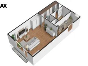 Prodej bytu 1+kk, Liberec, Kašmírová, 47 m2
