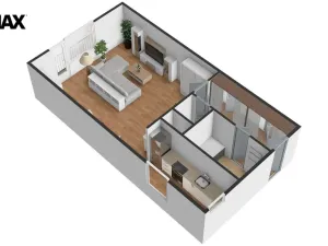 Prodej bytu 1+kk, Liberec, Kašmírová, 47 m2