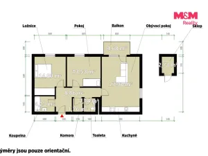 Prodej bytu 3+kk, Praha - Jinonice, Barvitiova, 74 m2