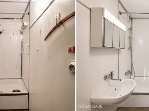 Prodej bytu 1+kk, Praha - Troja, Krynická, 28 m2