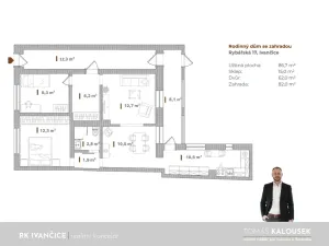 Prodej rodinného domu, Ivančice, Rybářská, 87 m2
