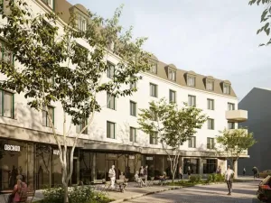 Pronájem bytu 1+kk, Praha - Suchdol, Suchdolské náměstí, 22 m2